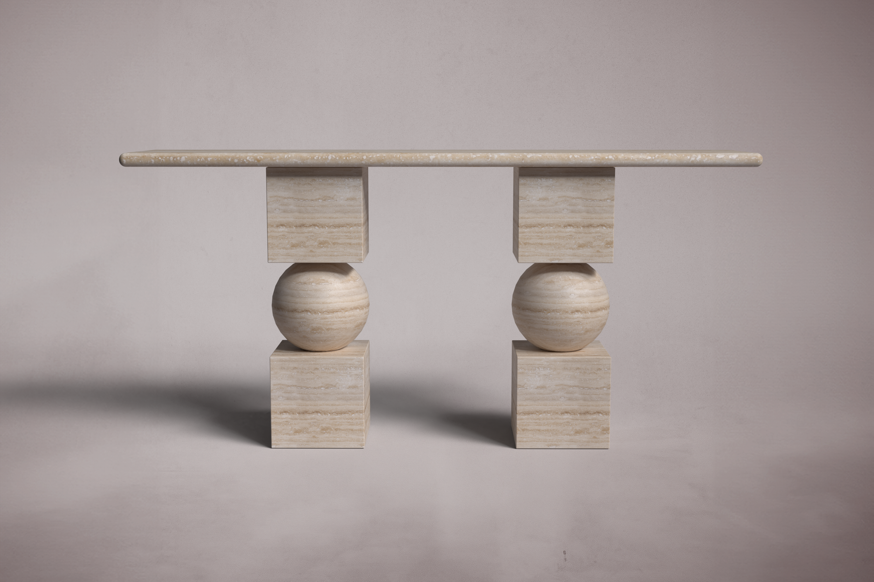 travertine console table. rectangular travertine console table. bespoke travertine console table. bespoke travertine table.