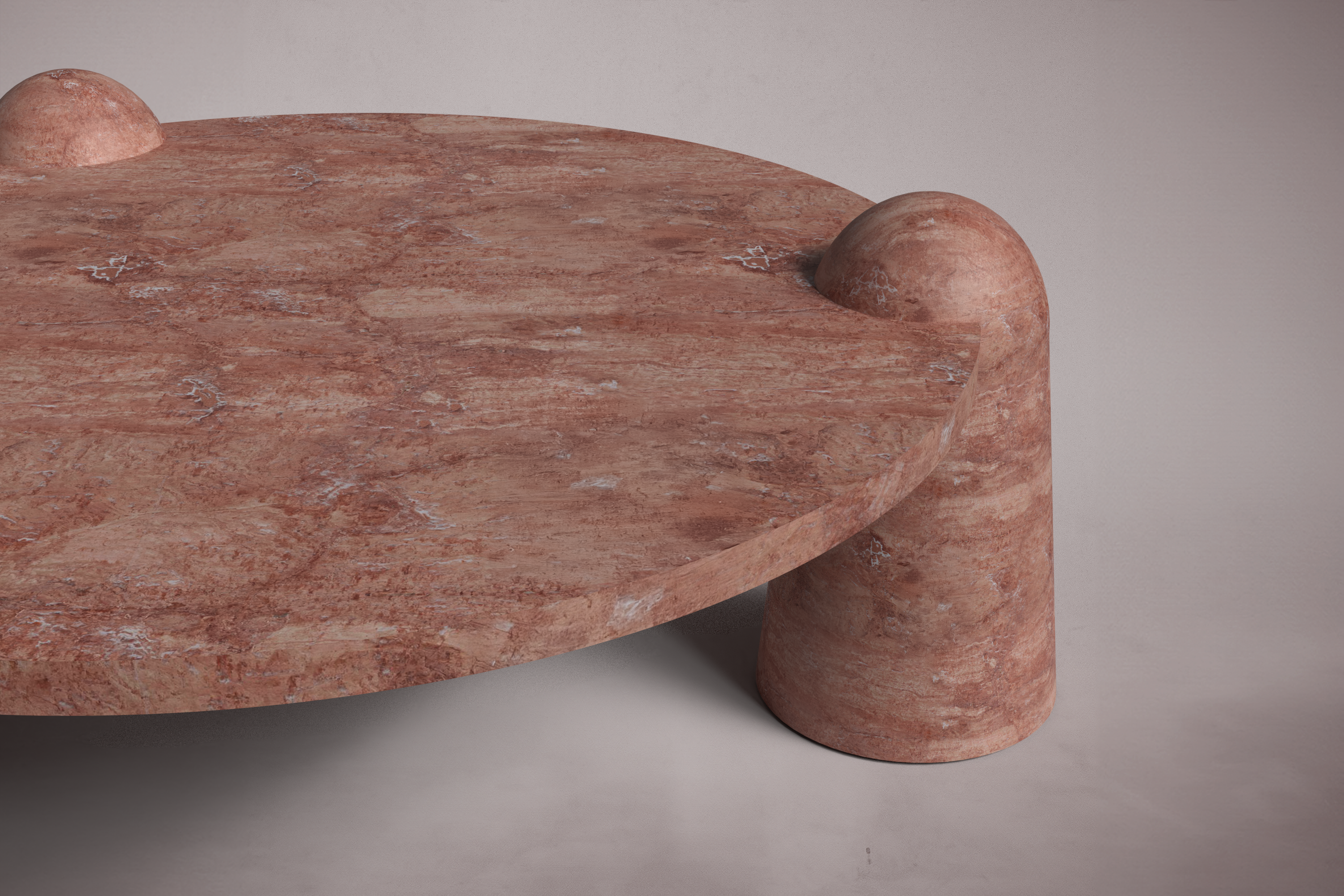 red travertine coffee table. round red travertine coffee table. red travertine center table. round red travertine center table. bespoke travertine coffee table.