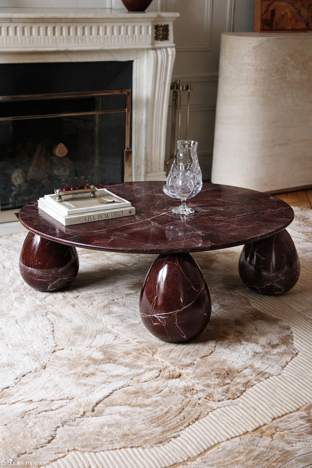 round marble coffee table. red marble coffee table. large round marble coffee table. round real marble coffee table. custom marble coffee table. red round marble coffee table.