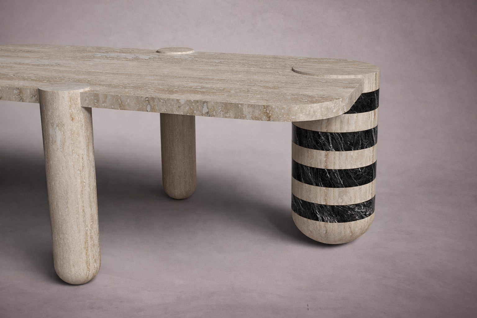 oval travertine coffee table. travertine marble coffee table. travertine coffee table. racetrack travertine coffee table. rectangular travertine coffee table. custom travertine coffee table. bespoke travertine coffee table.