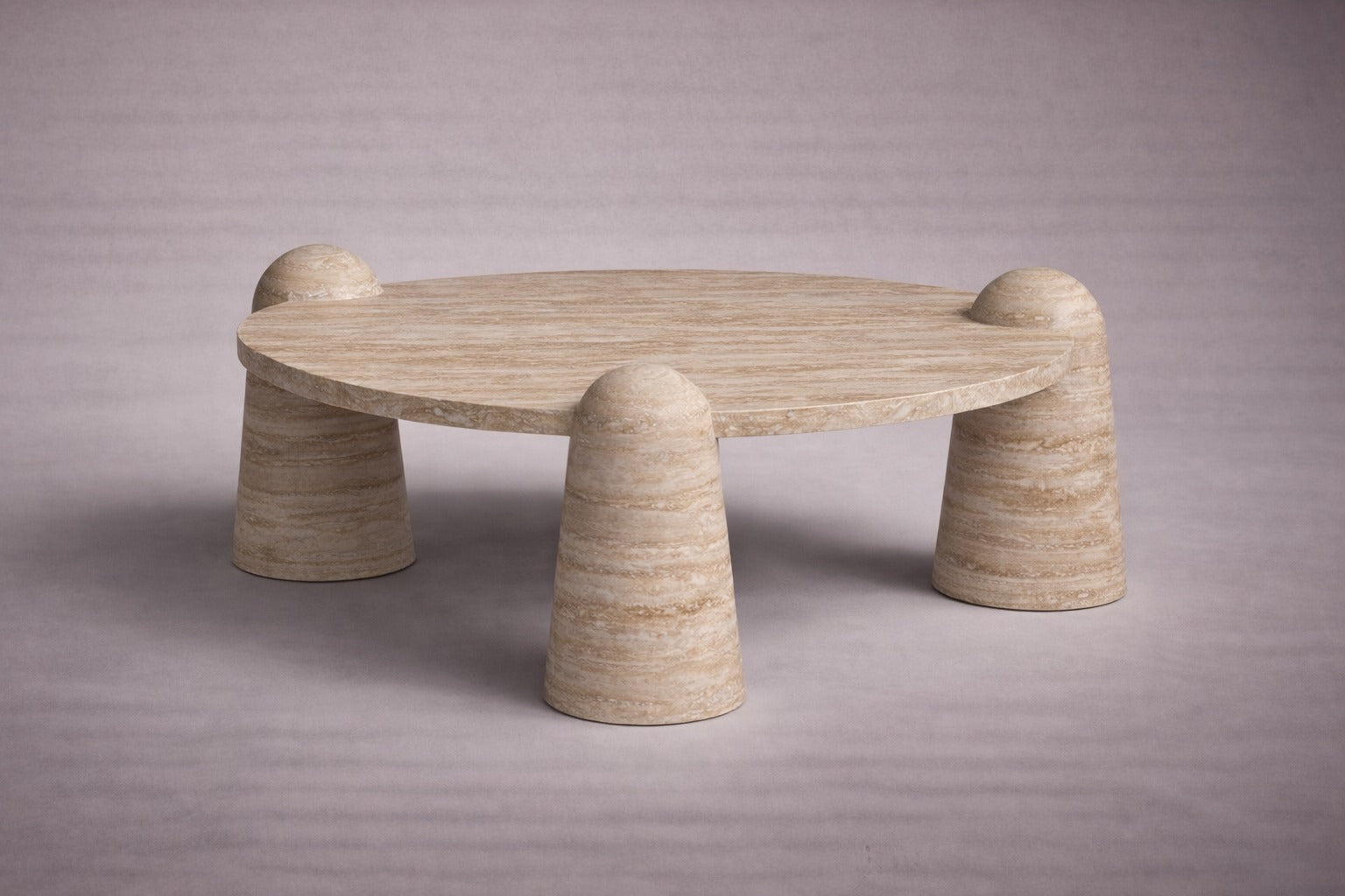 travertine coffee table. round travertine coffee table. travertine center table. round travertine center table. bespoke travertine coffee table.