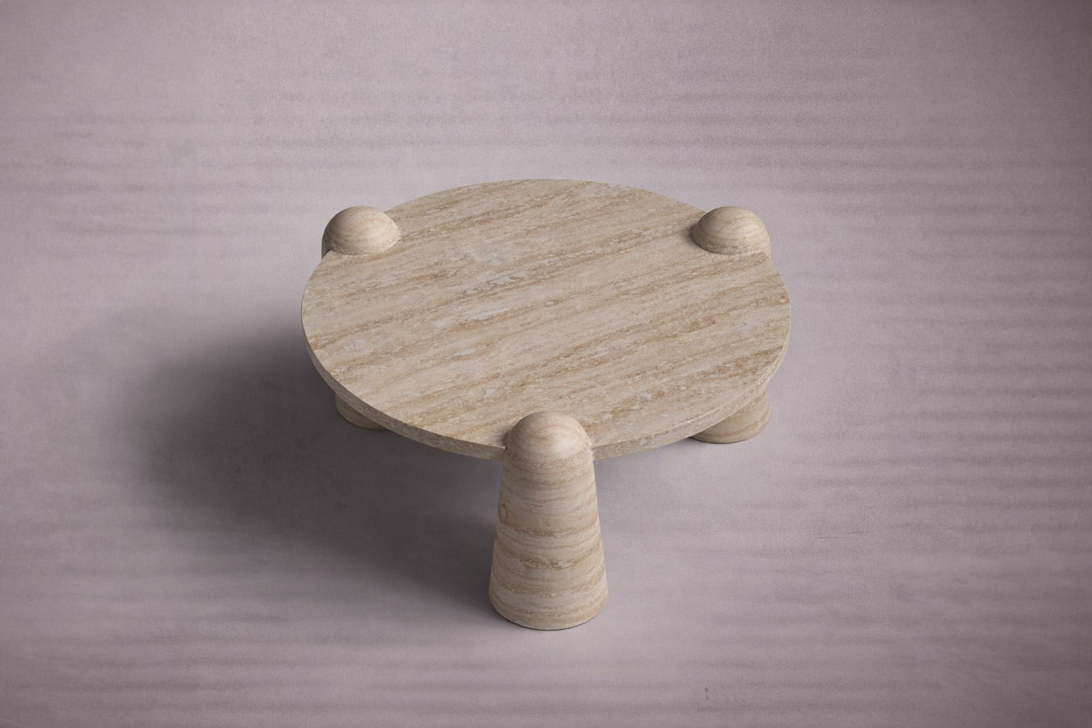 travertine coffee table. round travertine coffee table. travertine center table. round travertine center table. bespoke travertine coffee table.