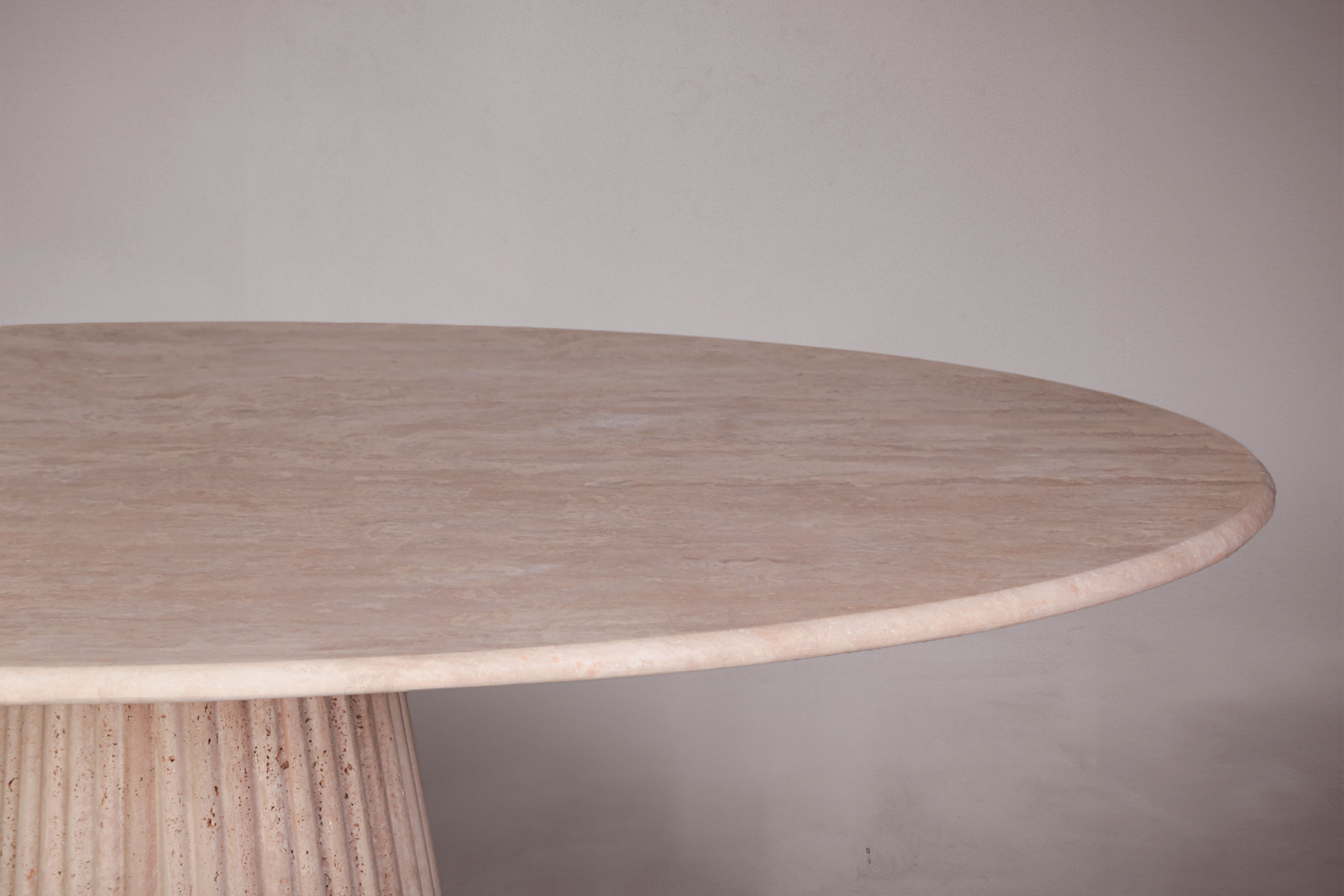 oval travertine dining table. travertine dining table. travertine outdoor dining table. travertine dining room table. travertine stone dining table. travertine marble table. custom travertine dining table. custom travertine table. custom oval travertine dining table.