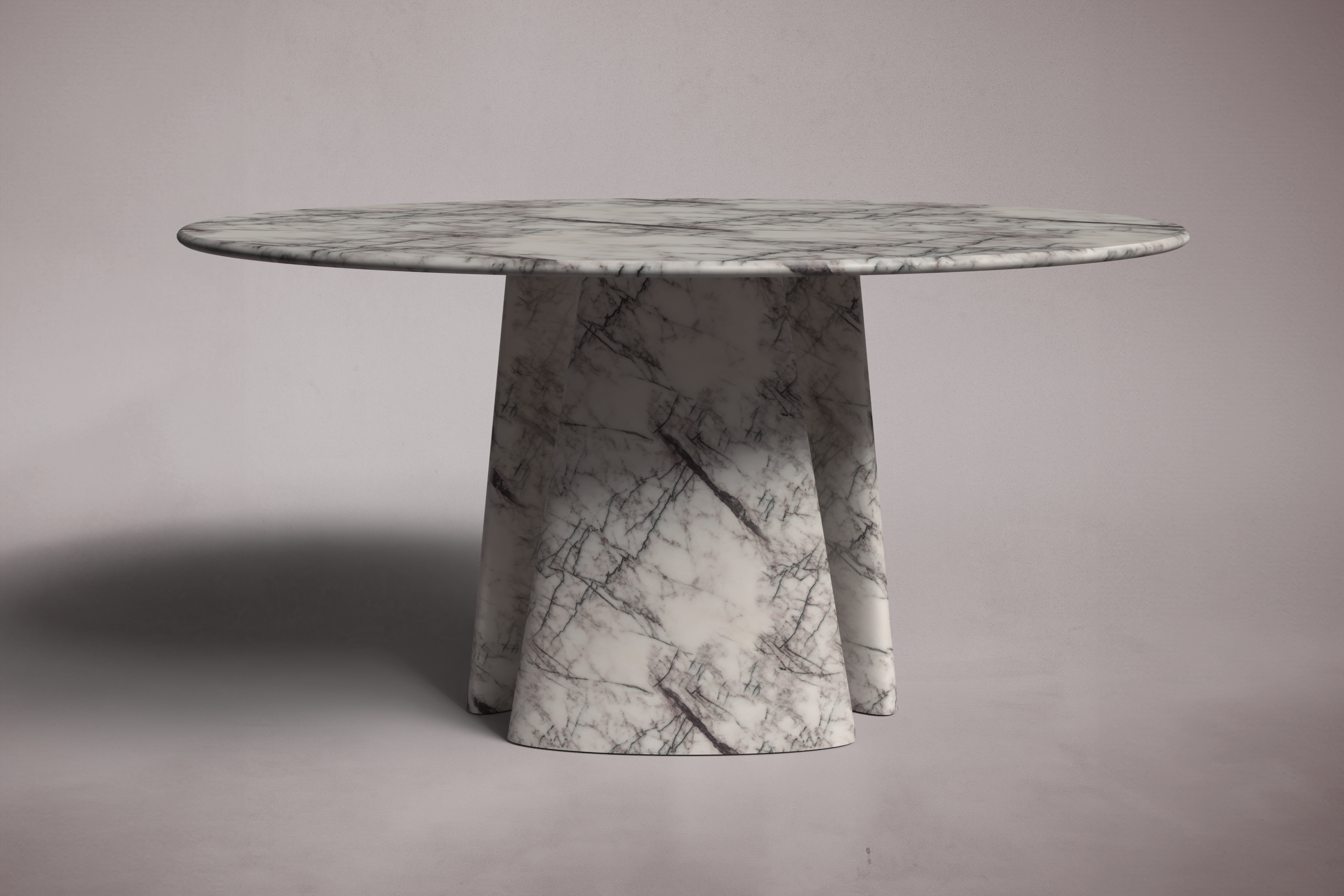white marble round table. round white marble dining table. white marble entry table. white marble round entry table. white marble hallway table. custom marble dining table. custom marble table. custom white marble dining table.