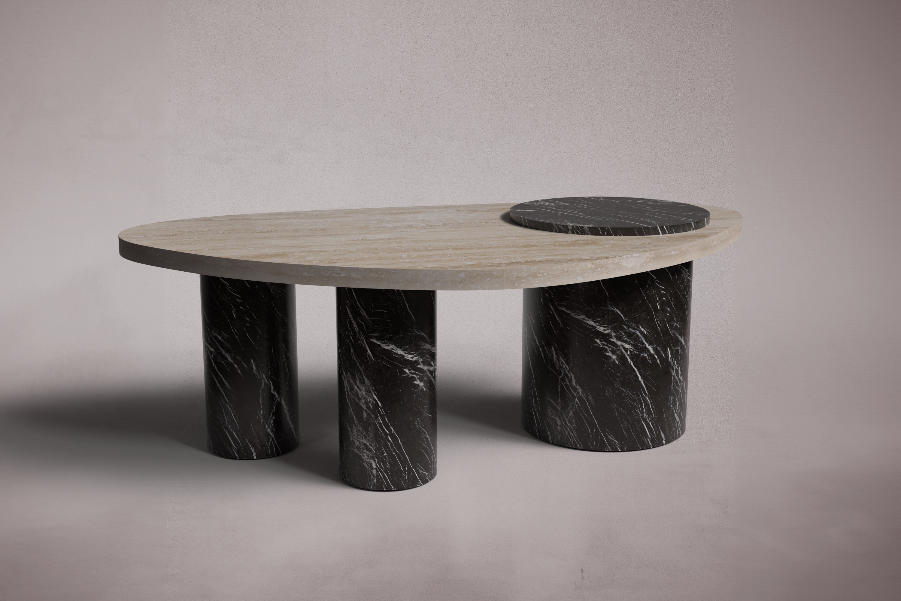 black marble coffee table. marble coffee table. black marble center table. round black marble center table. custom marble coffee table. bespoke marble coffee table. 