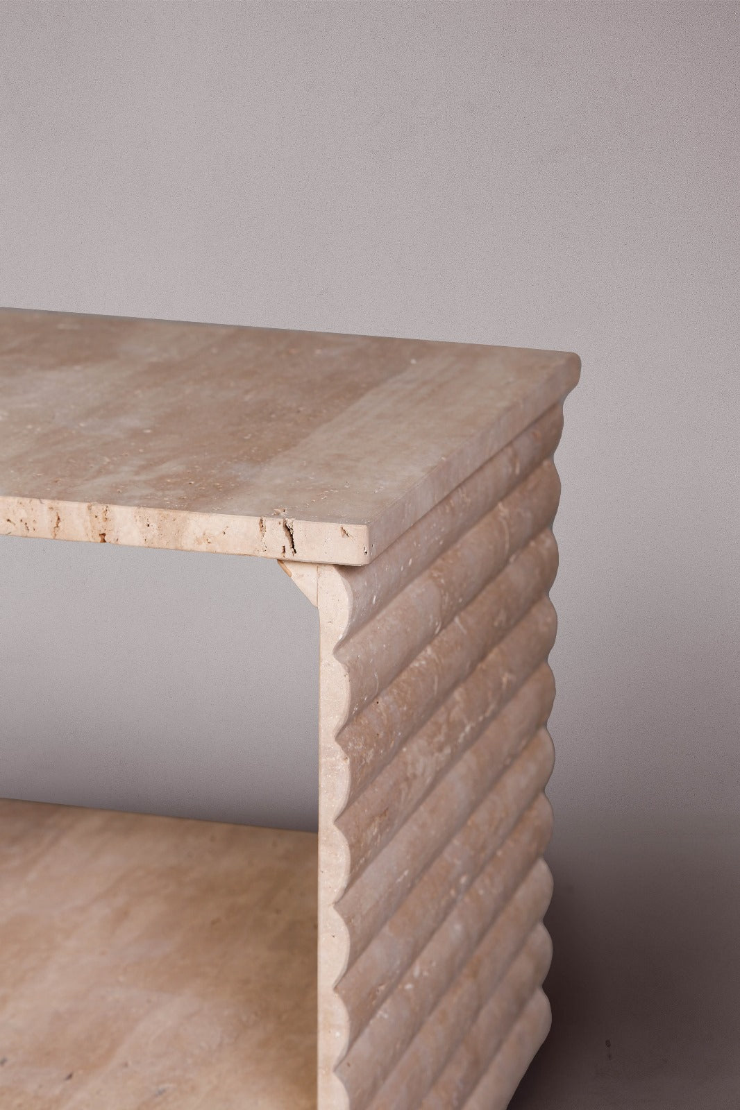 travertine nightstand. travertine side table. travertine bedside table. custom travertine nightstand. custom travertine side table. custom travertine bedside table