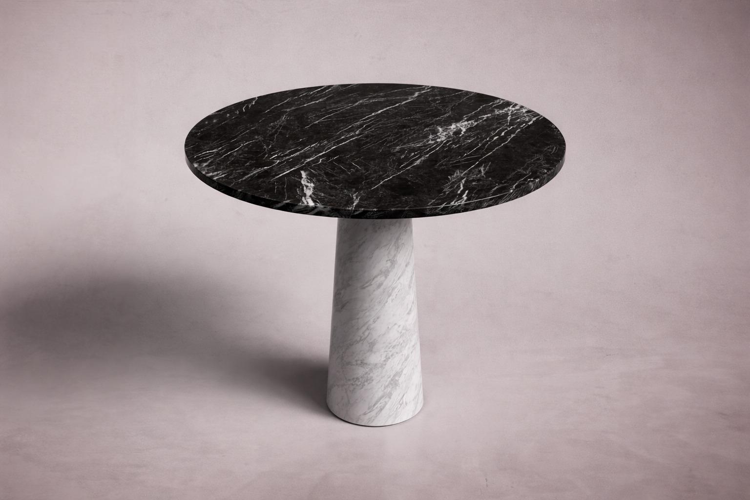 black marble dining table. black marble round dining table. round marble dining table. black marble table. black marble living room table. black marble entryway table. black marble entry table. round black marble entry table. custom marble dining table. custom round marble dining table.